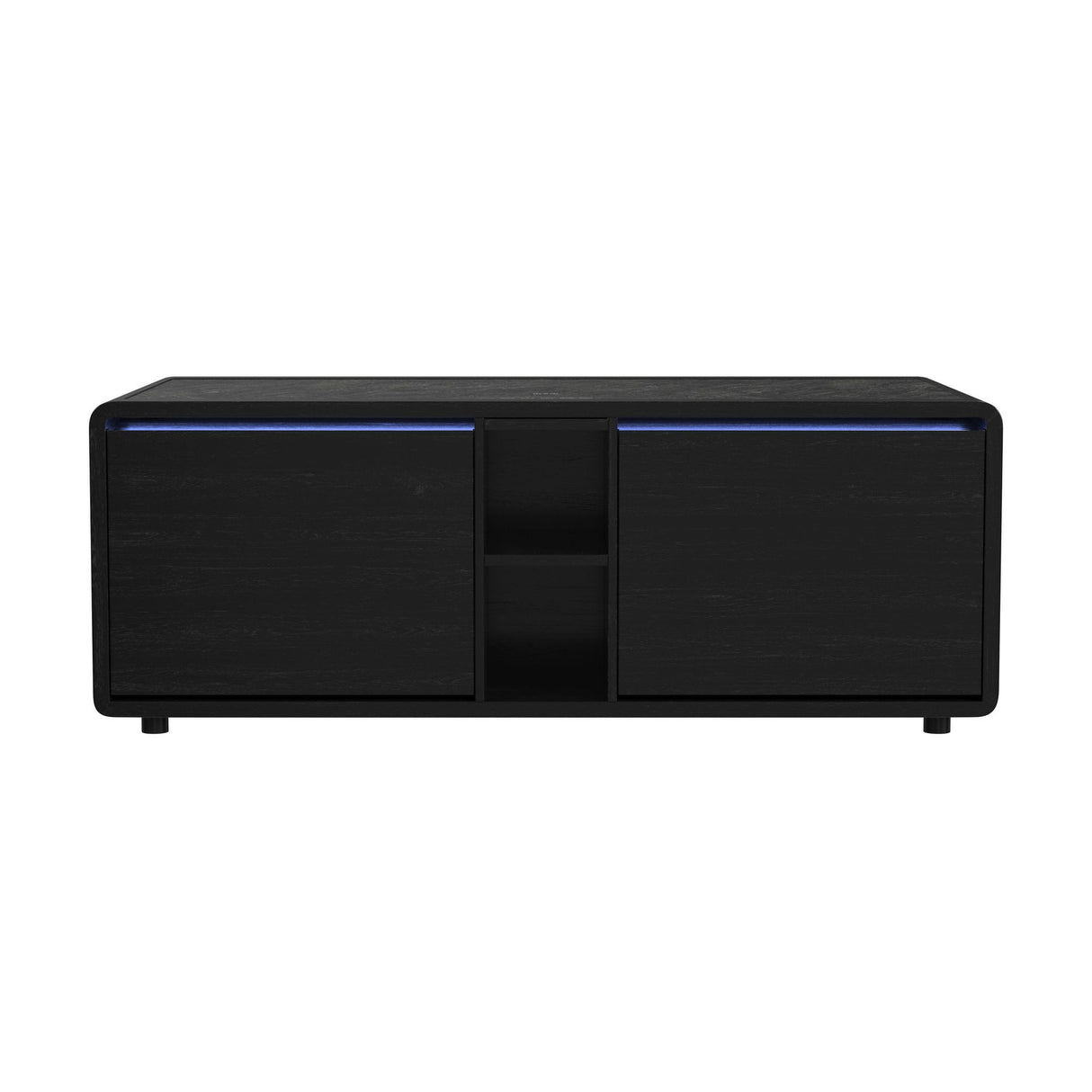 Halo - Smart Coffee Table With Fridge And Speaker - Black