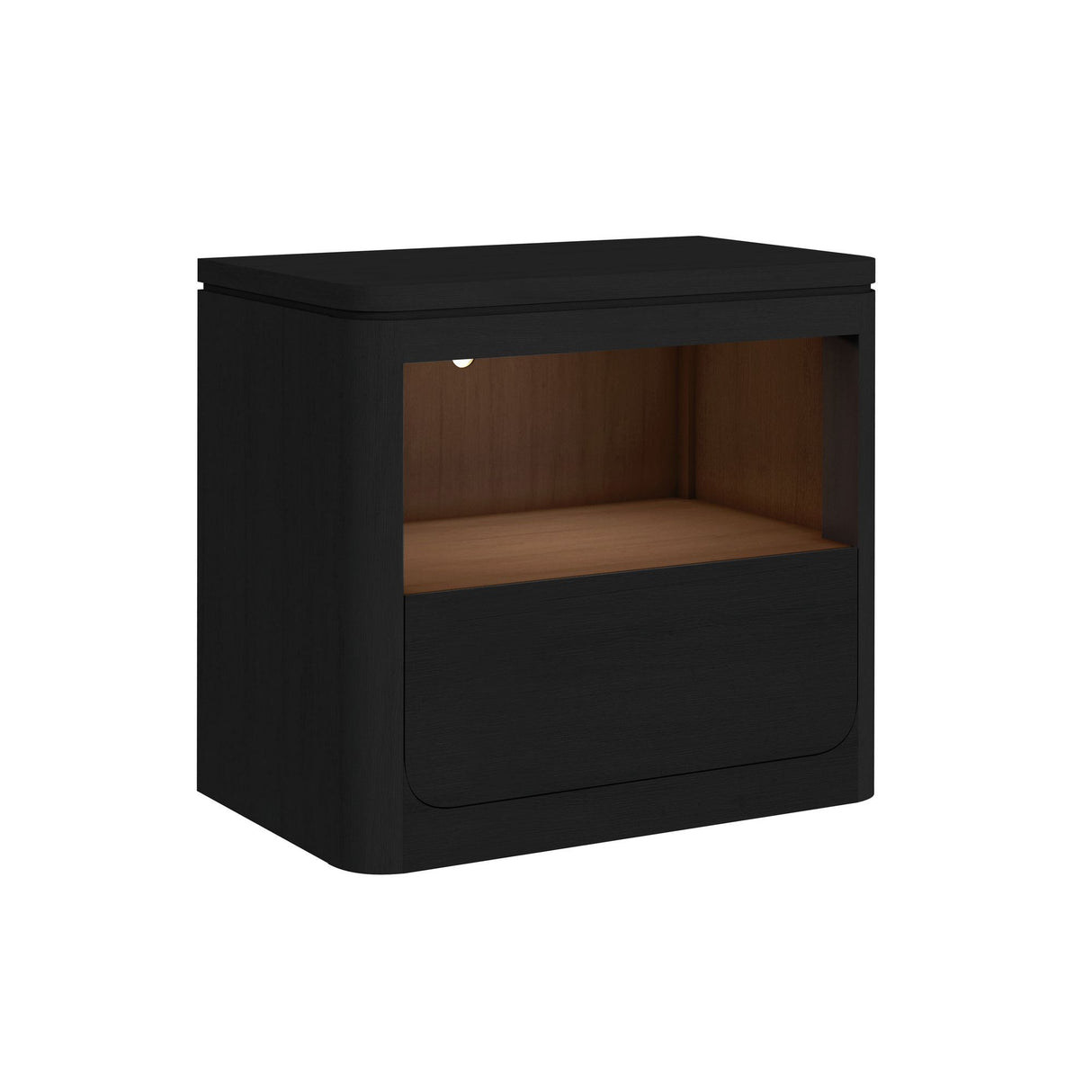 Rosalie - Mesita de Noche con USB y LED