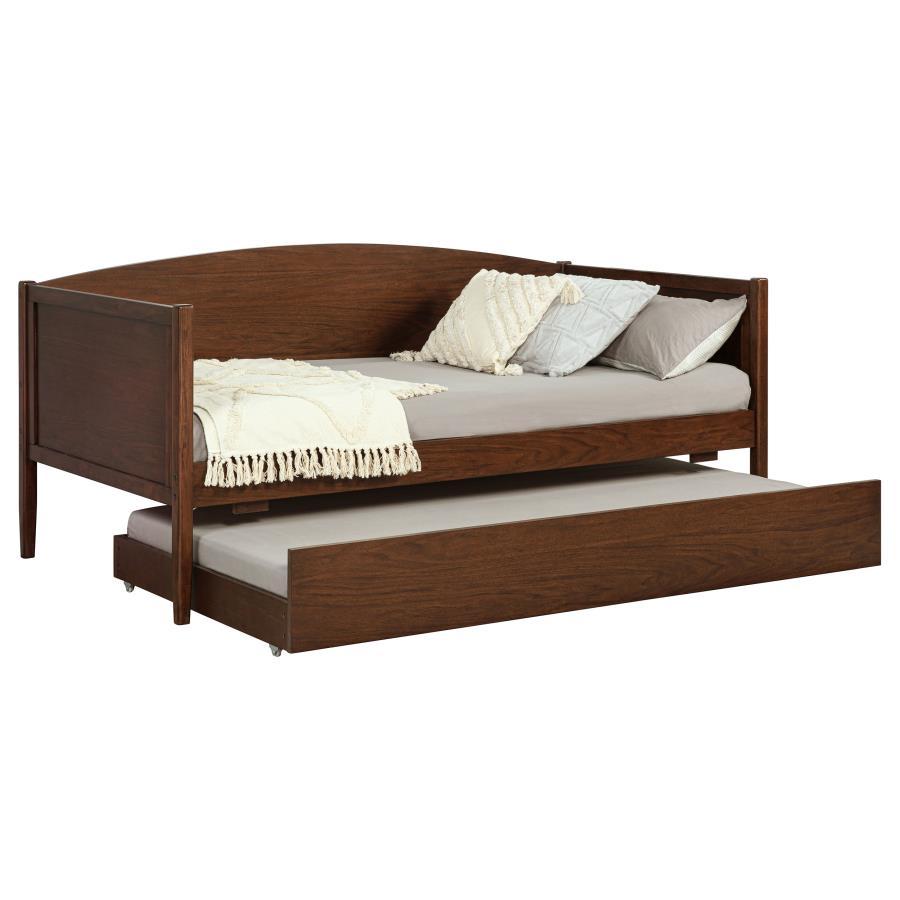Bozeman - Wood Twin Daybed With Trundle - Medium Walnut