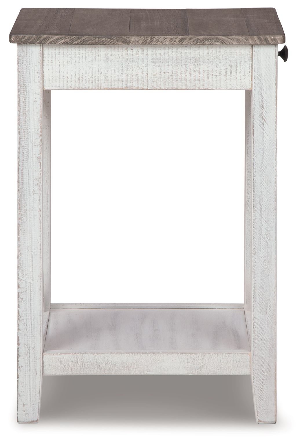 Adalane - Accent Table - White / Gray alternate view 4