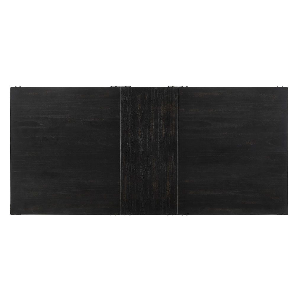 Morland - Mesa de comedor - Negro vintage