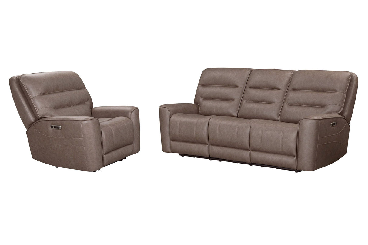 Lawson - Juego de sofá reclinable eléctrico