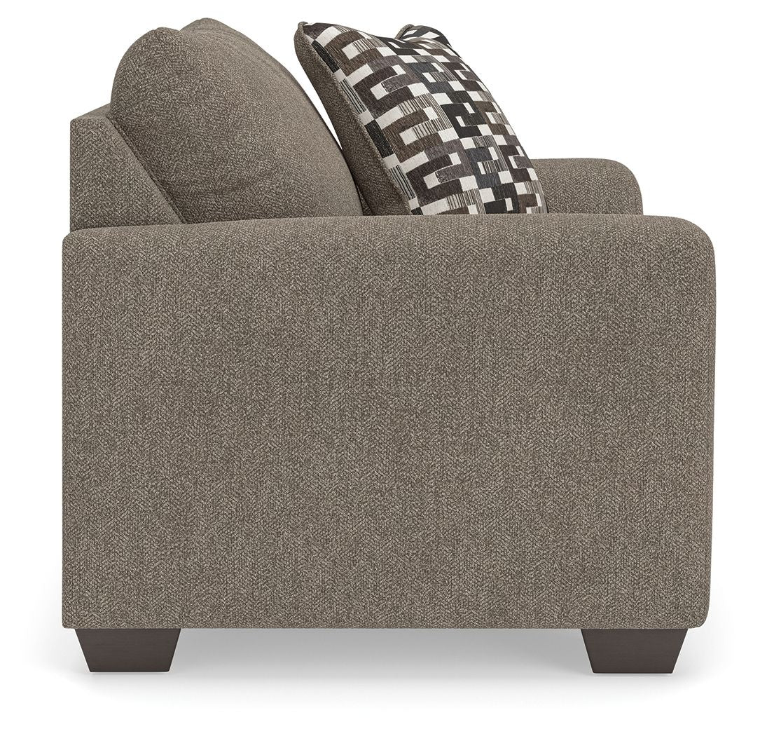Triston-Peaks - Sillón y medio - Gamuza
