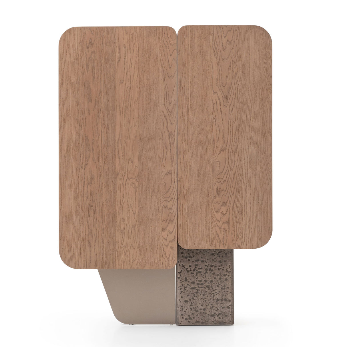 Bristol Point - Bar Cabinet - Saddle Brown