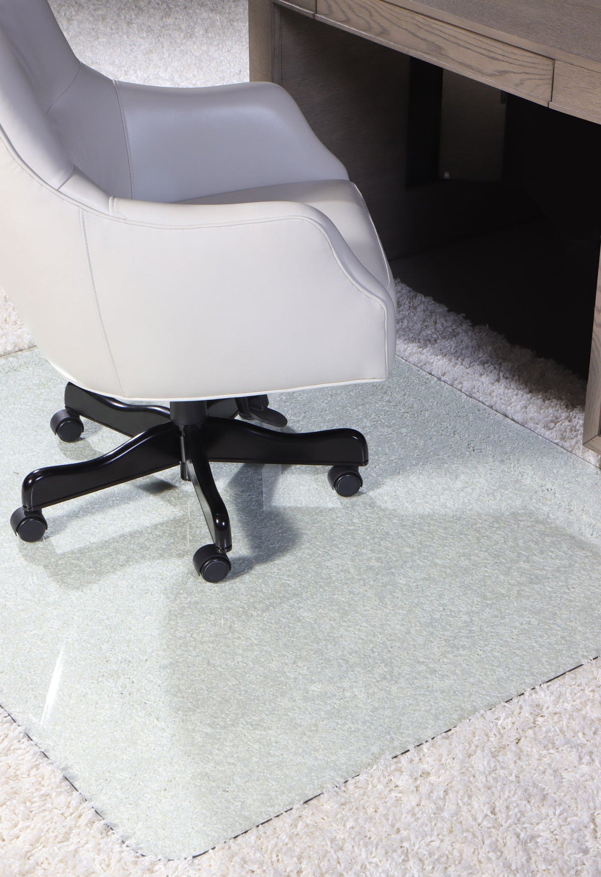 Alfombrilla de cristal para silla - Alfombrilla de cristal para silla