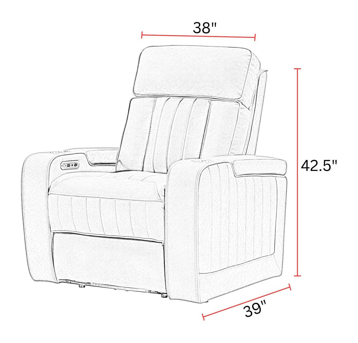 Equinox - Sillón Reclinable Eléctrico