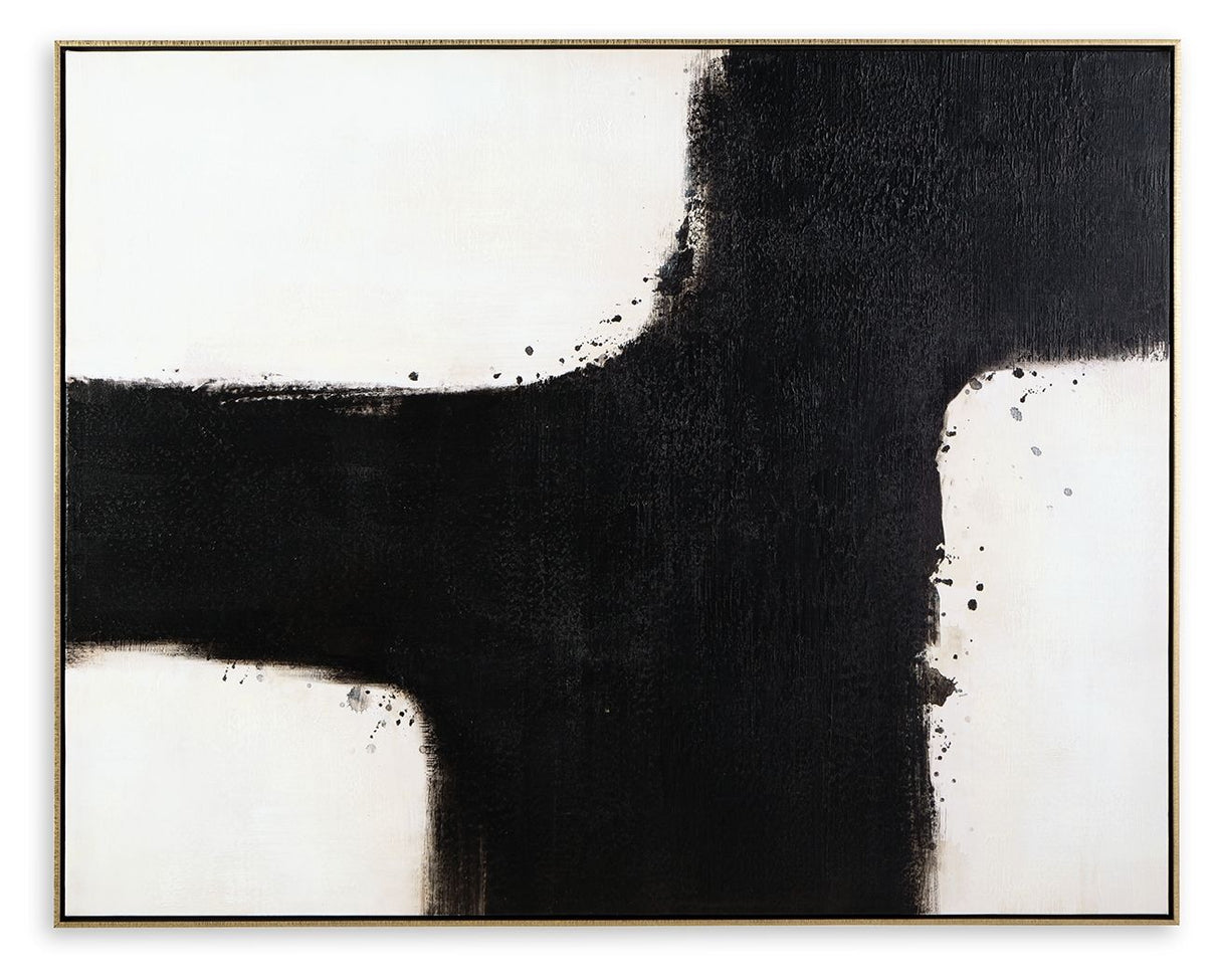 Reighlea - Wall Art - Black / White