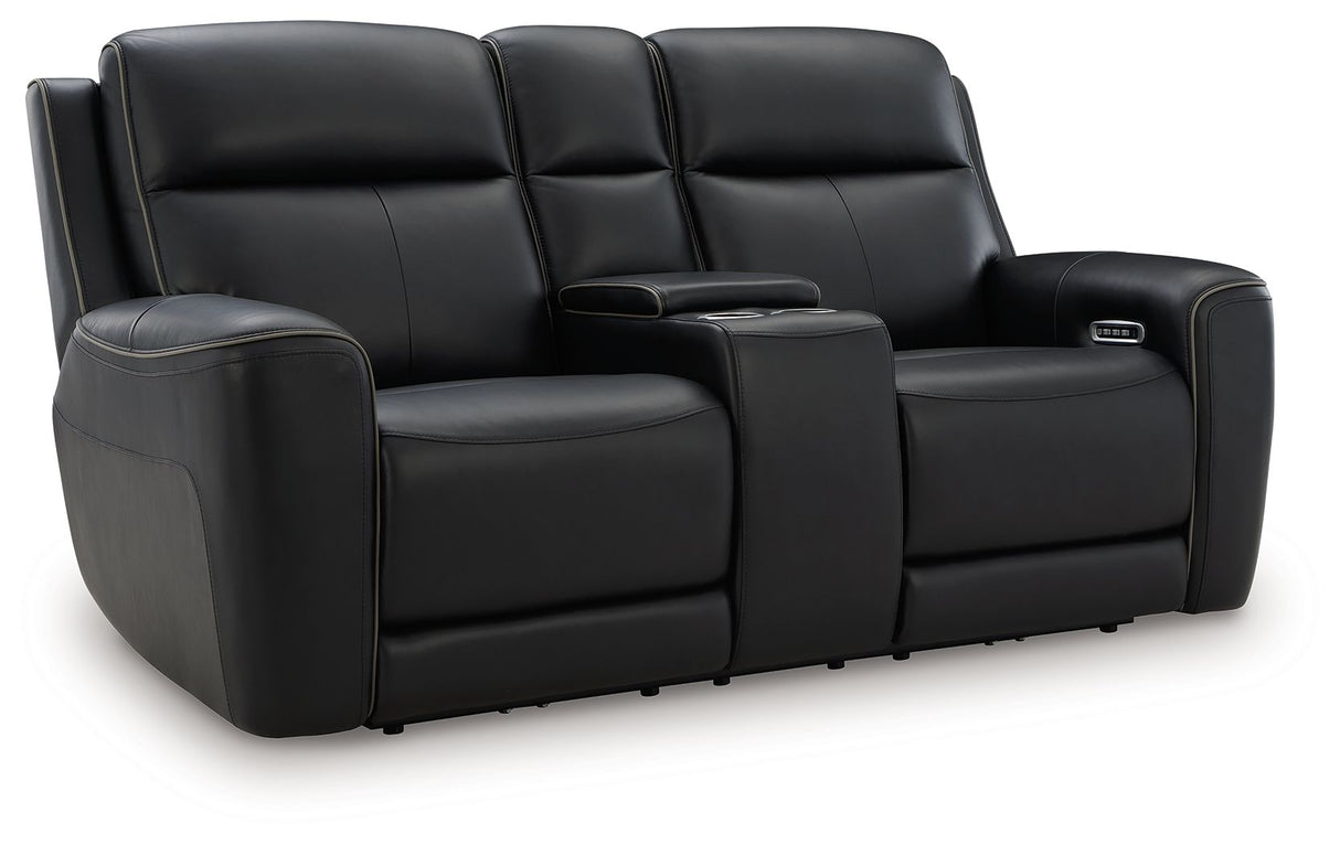 5Z-Comfort - Relaxation - Power Reclining Loveseat with Console / Adj Headrest alternate view 2