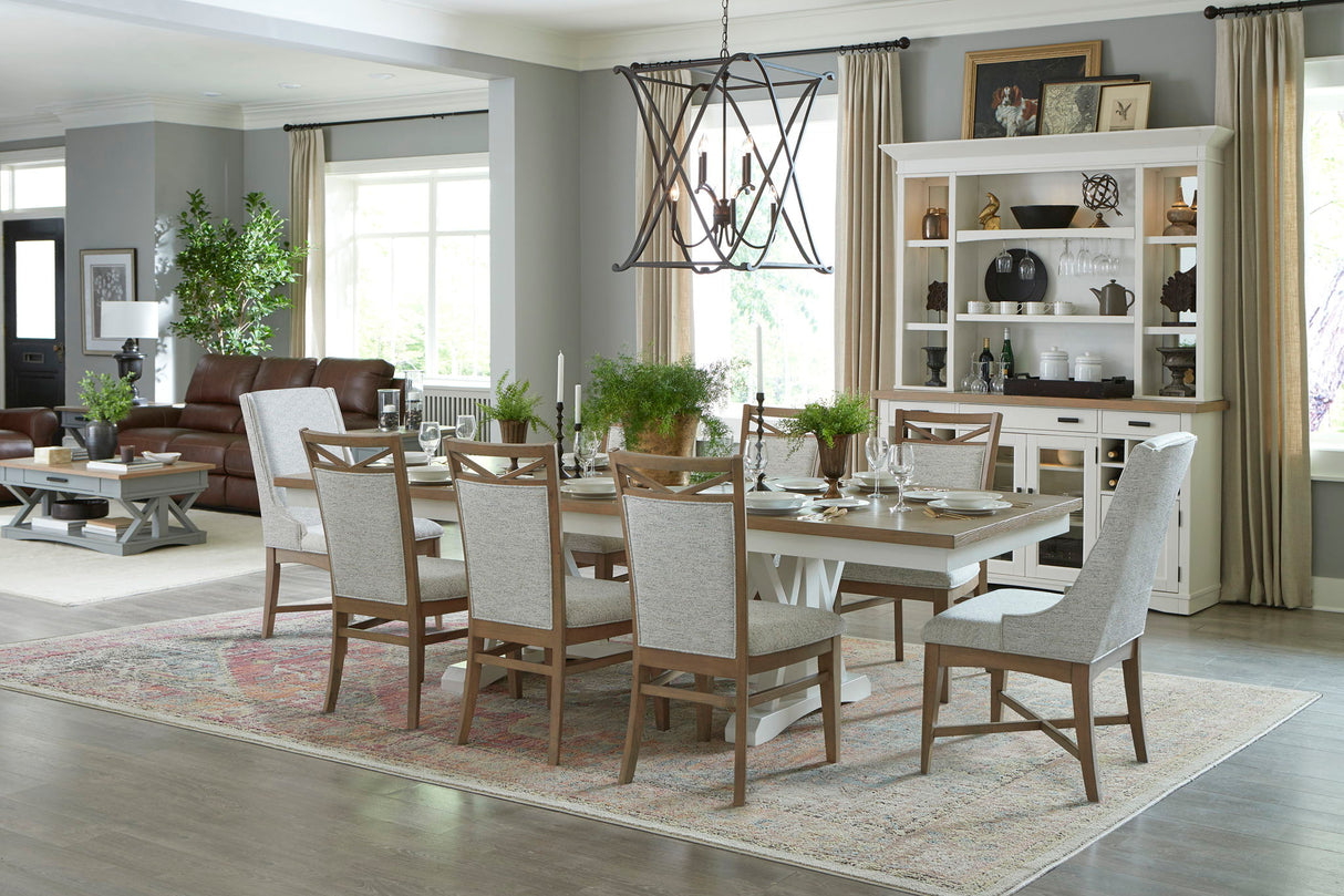 Americana Modern Dining - Upholstered Dining Chair (Set of 2) - Cotton alternate view 3