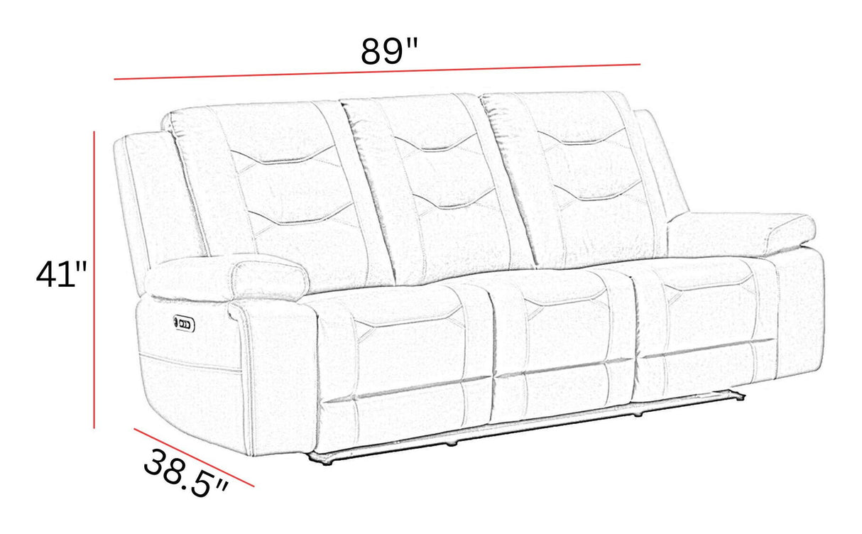 Caldwell - Power Reclining Sofa