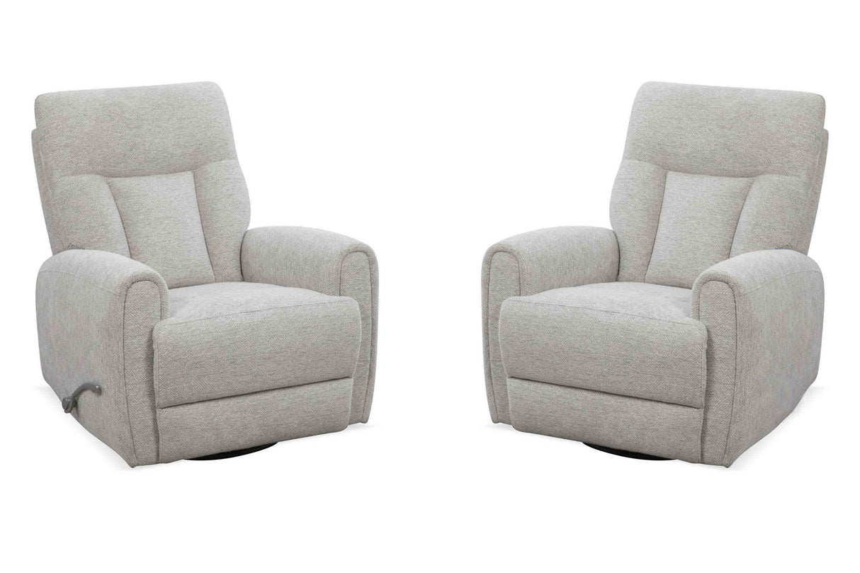Natalia - Manual Swivel Glider Recliner (Set of 2)