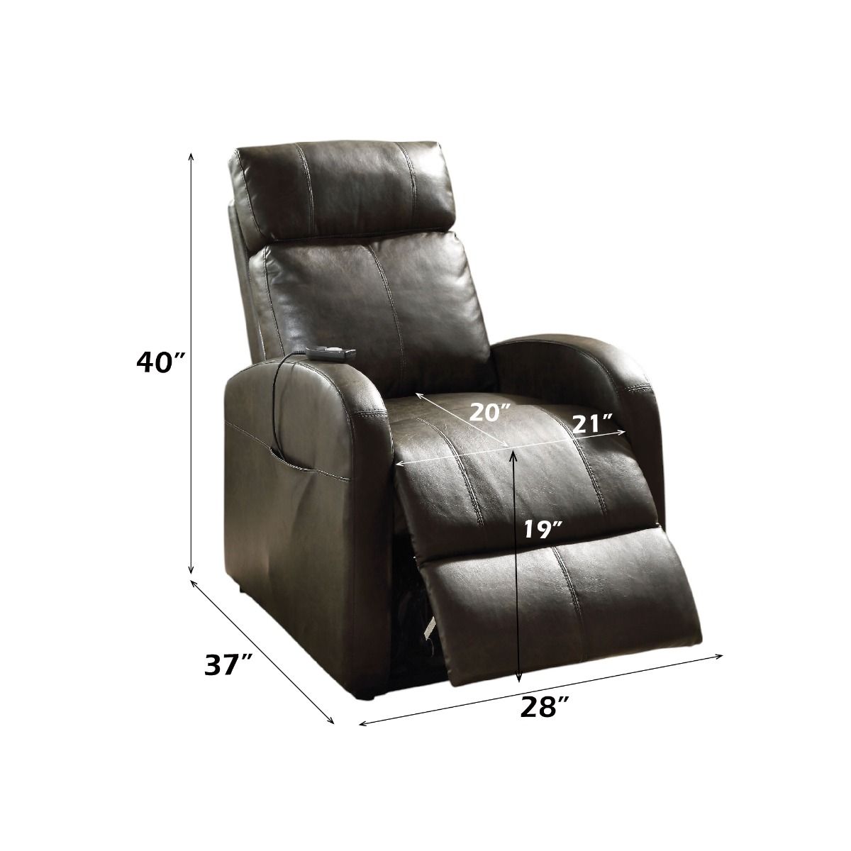 Ricardo - Sillón reclinable con elevador eléctrico