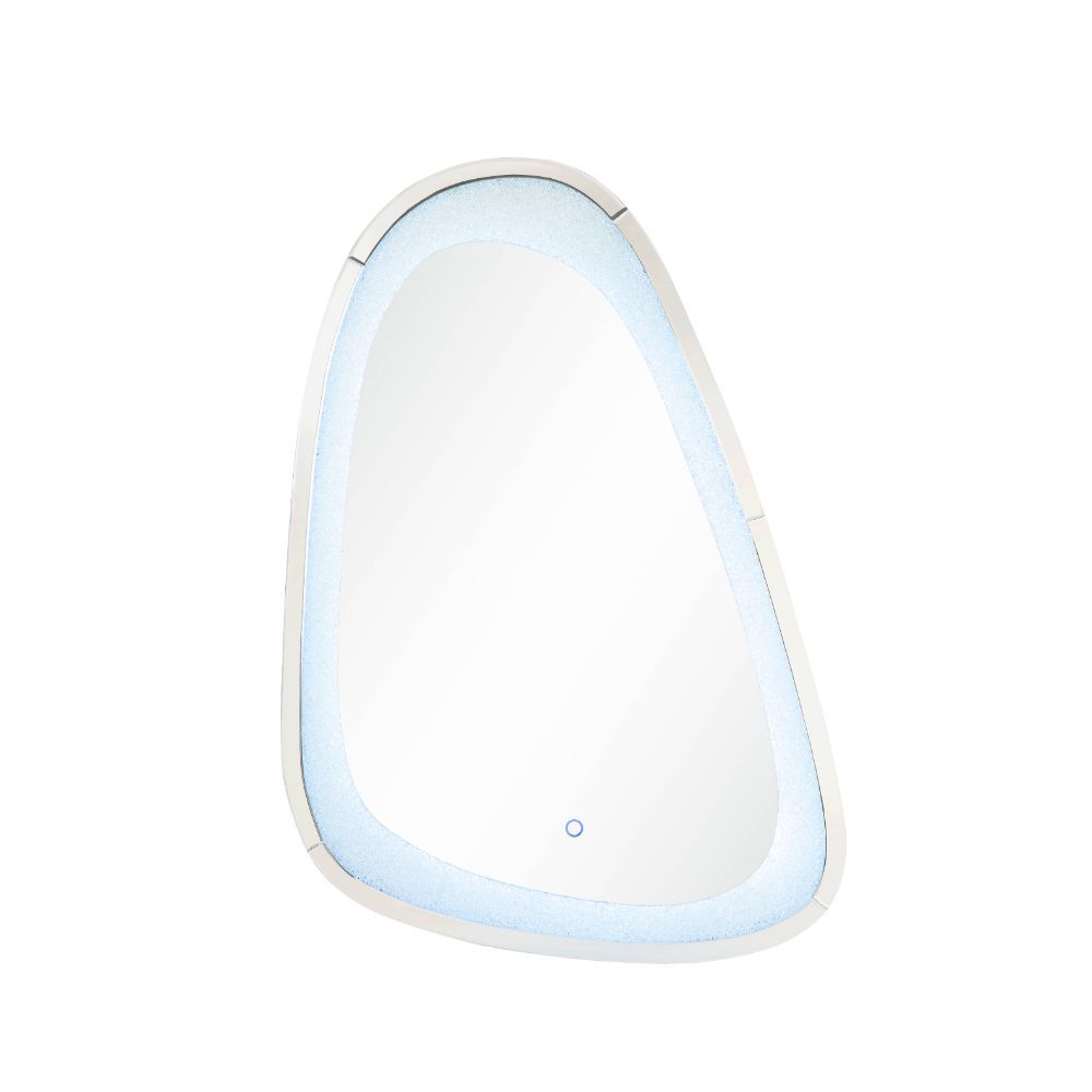 Noralie - Decoración de pared - Con espejo y diamantes de imitación - 117 cm