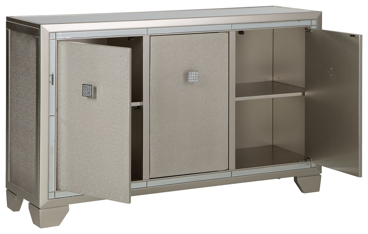 Chaseton - Accent Cabinet - Champagne