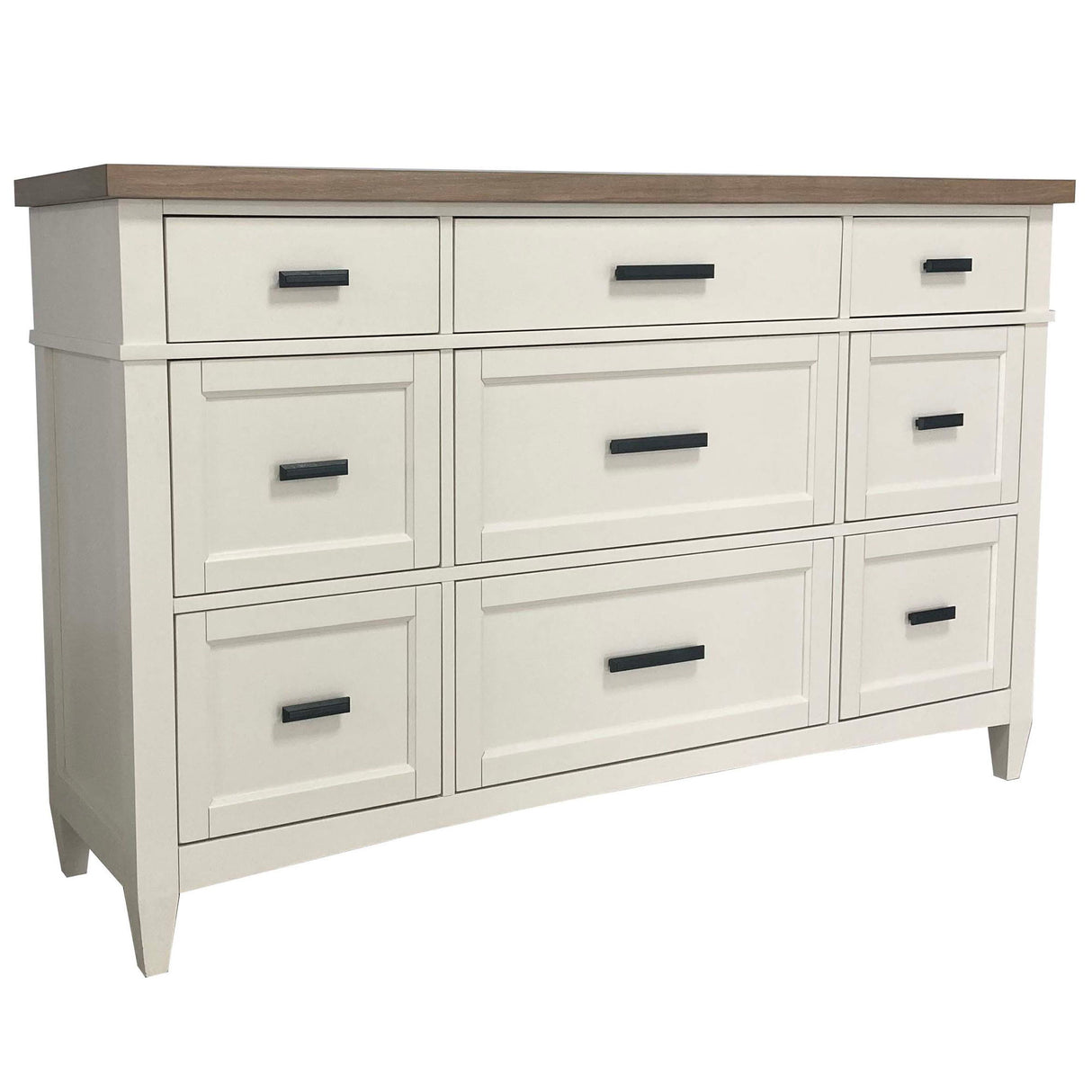 Americana Modern Bedroom - 9 Drawer Dresser - Cotton