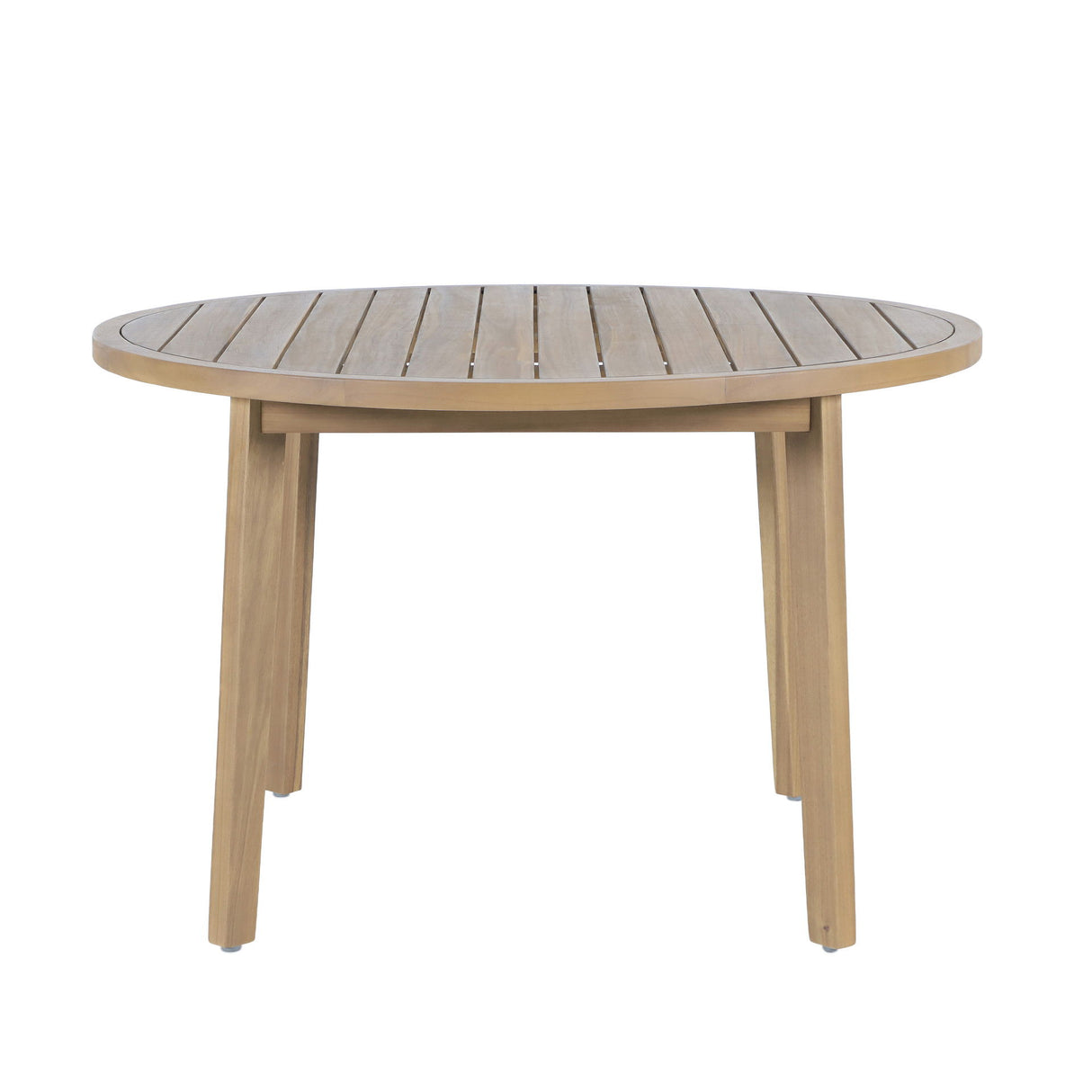 Arden - Round Patio Dining Table - Natural alternate view 4
