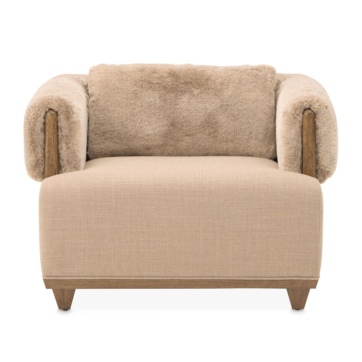 Portrait - Accent Chair - Toffee / Sienna Brown