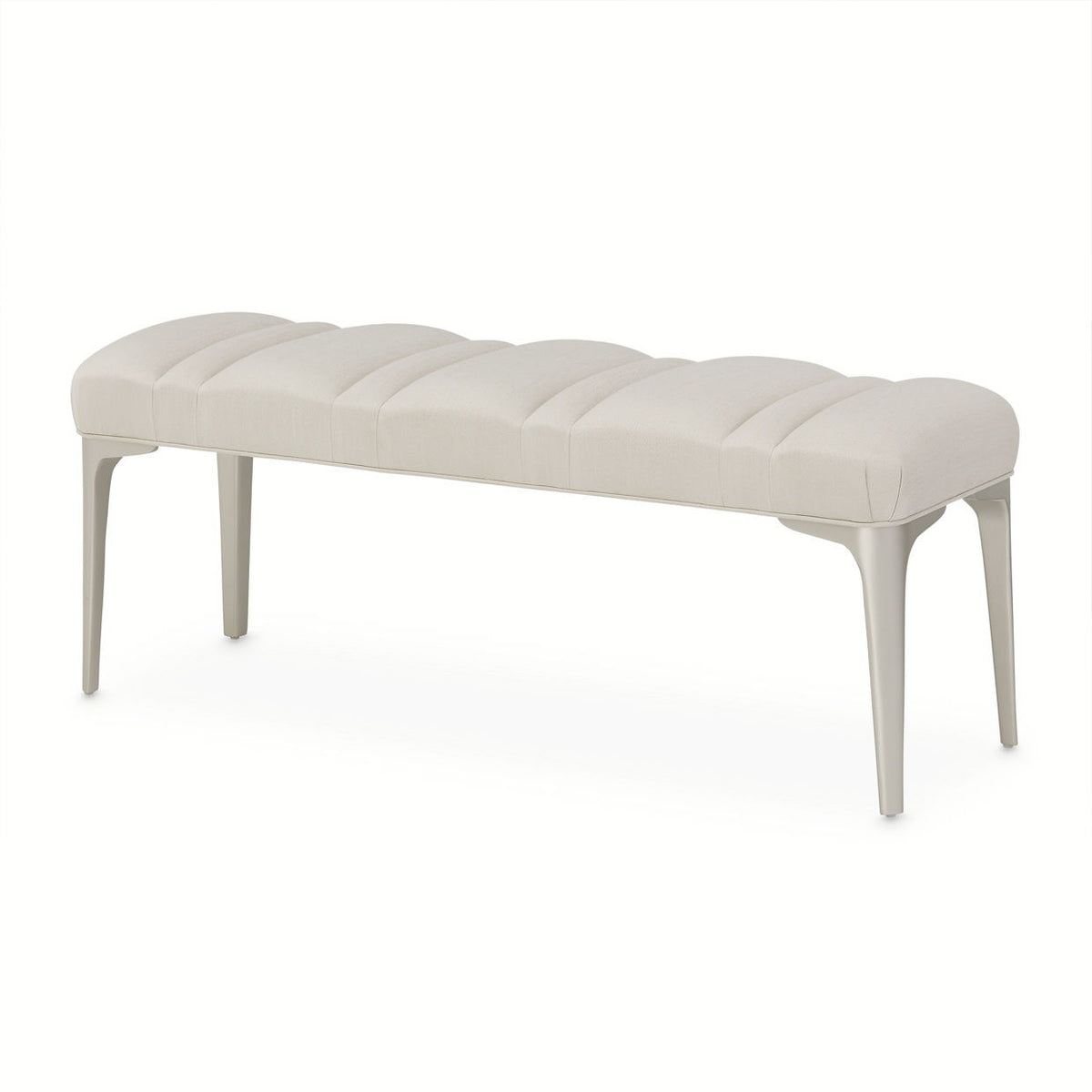 Penthouse - Bed Bench - Frosted Linen / Ash Gray
