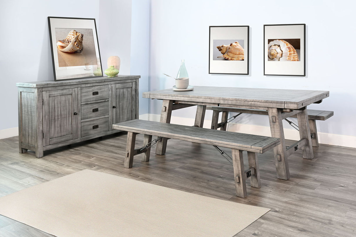 Alpine - Extension Table With Turnbuckle - Gray