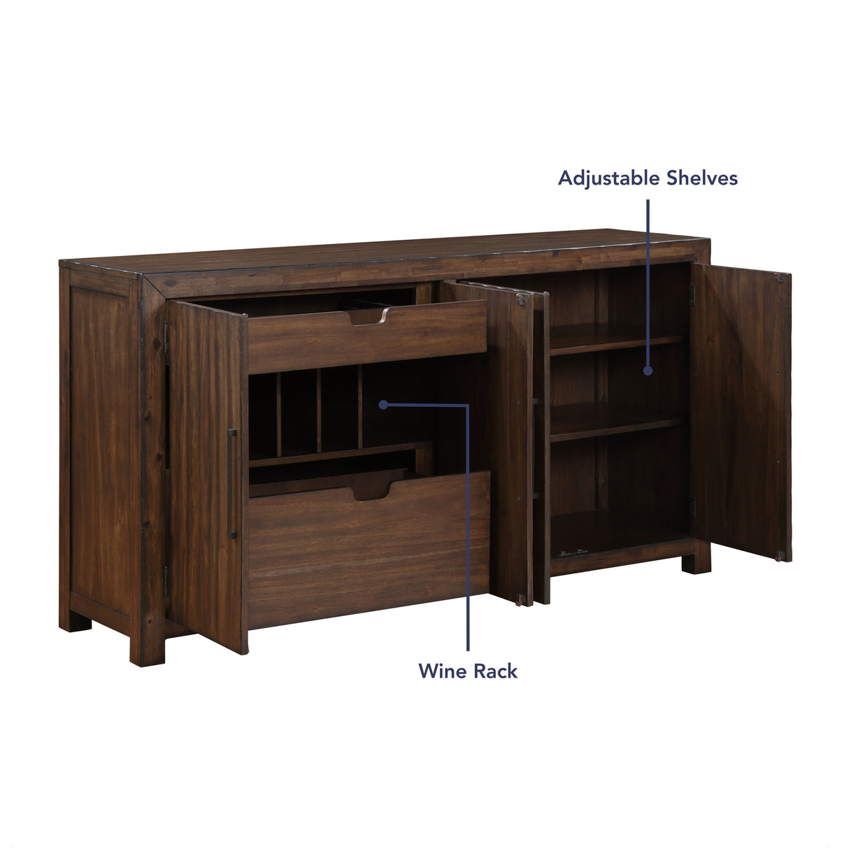Auburn - Server - Dark Brown alternate view 4