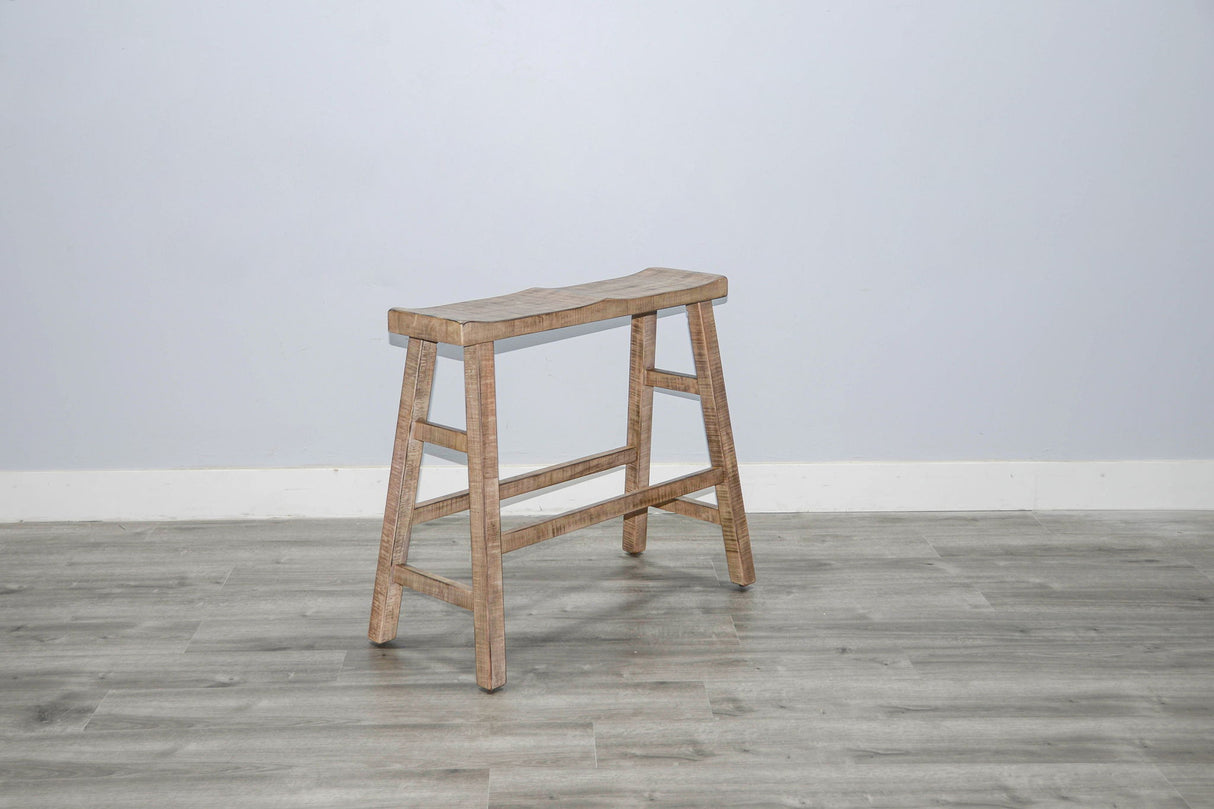 Marina - Bench With Wood Seat