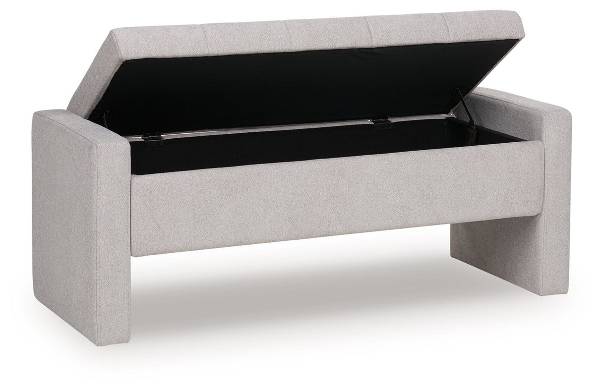 Akselman - Storage Bench - Gray