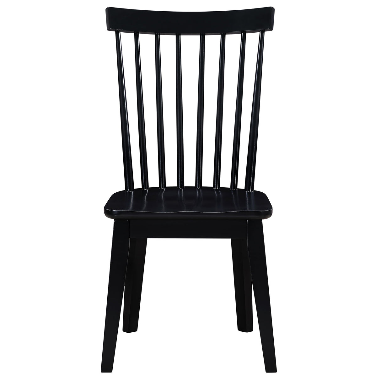 Vaughn - Shaker Spindle Dining Chair (Set of 2) - Black