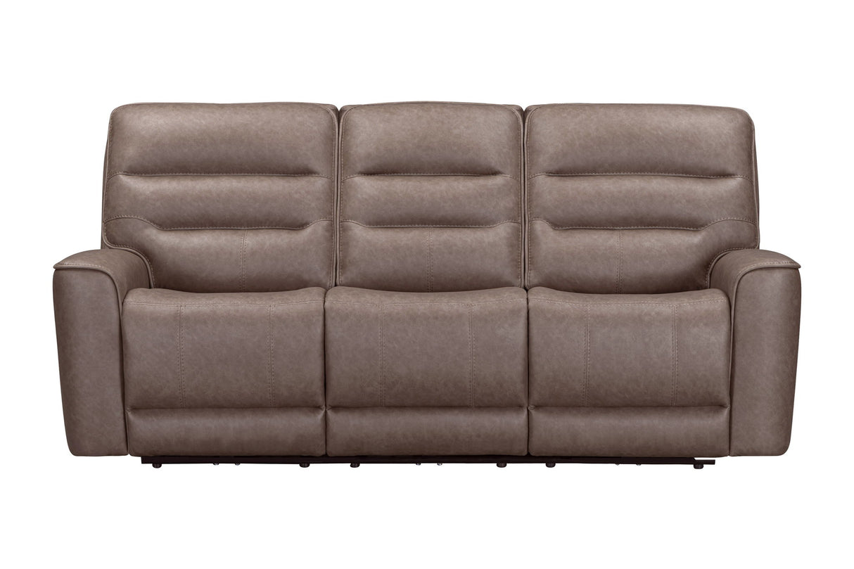 Lawson - Sofá reclinable triple de gravedad cero con DDT P2 - Sydney Brunette