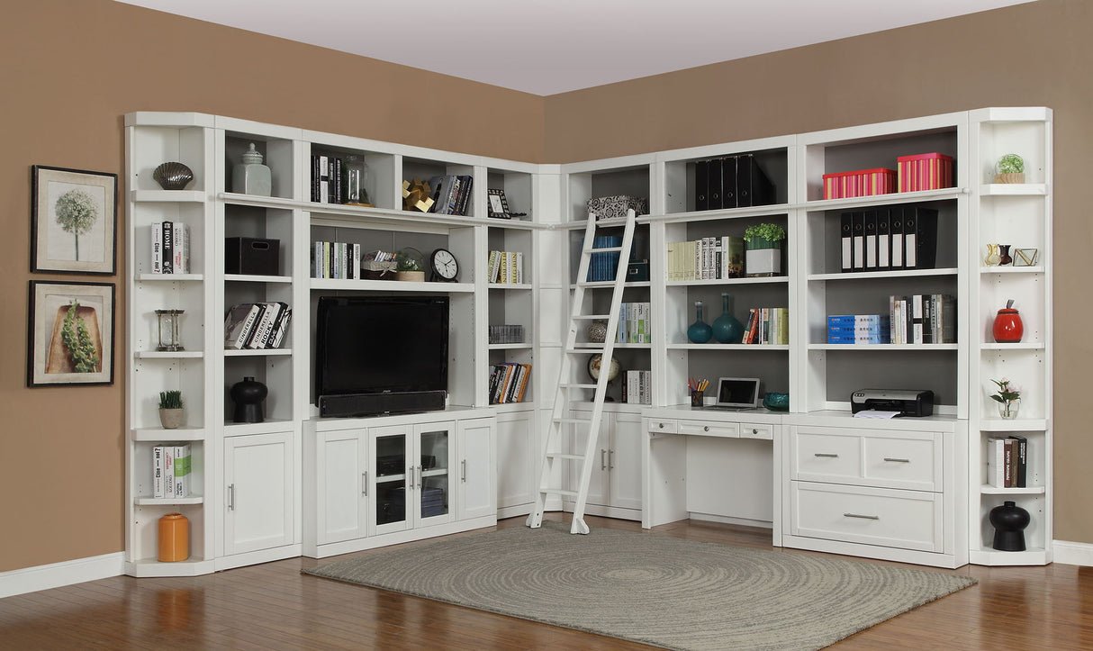Catalina - Library Desk - Cottage White