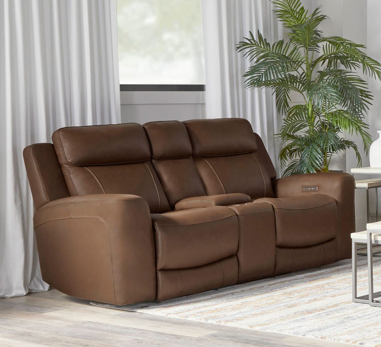 Calgary - Power Reclining Console Loveseat