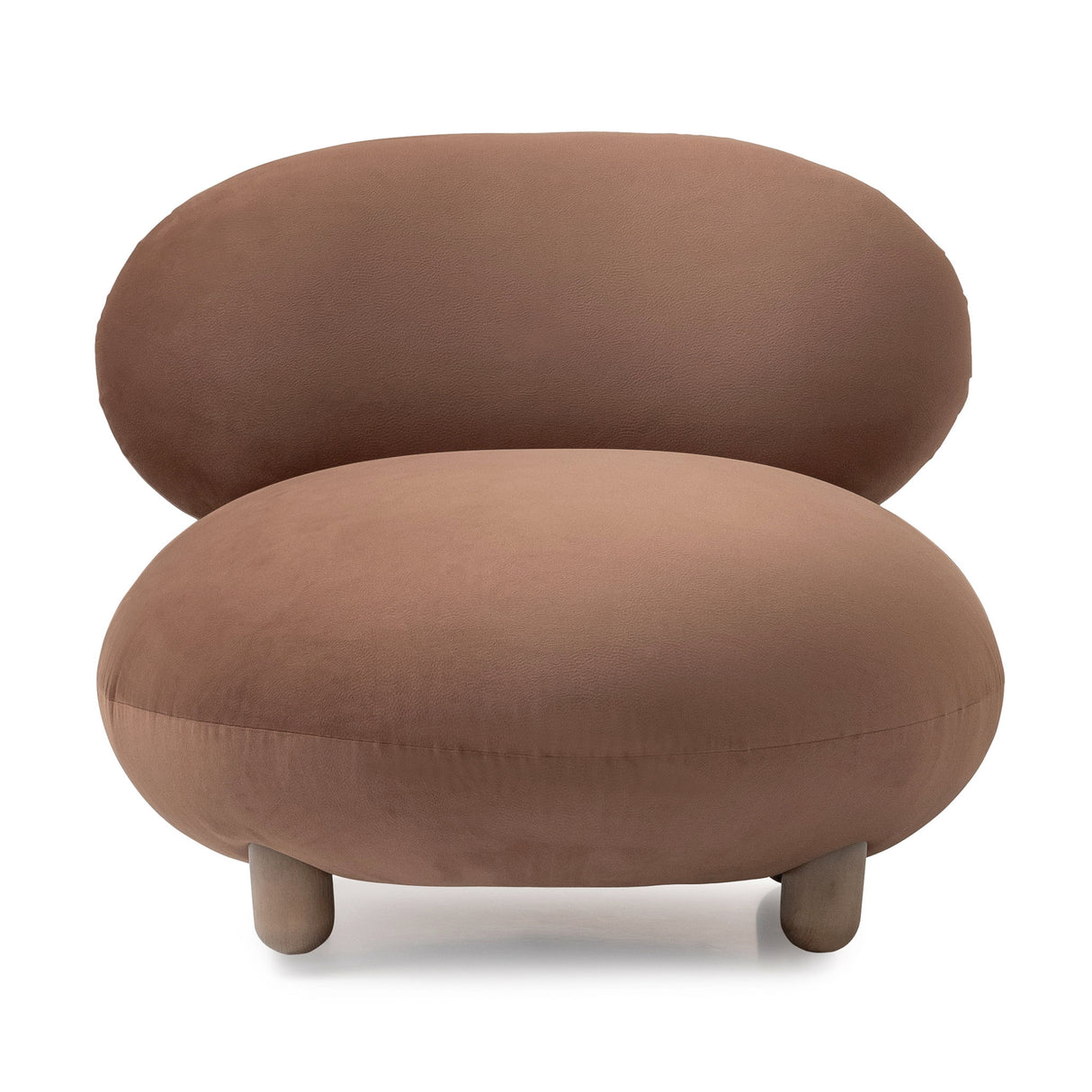 Bristol Point - Accent Chair - Fawn / Saddle Brown