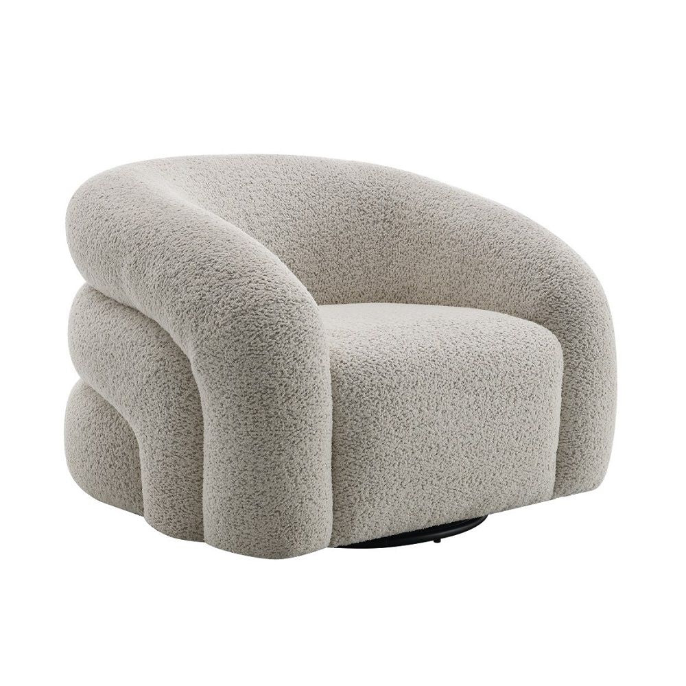 Irma - Silla giratoria - Gris