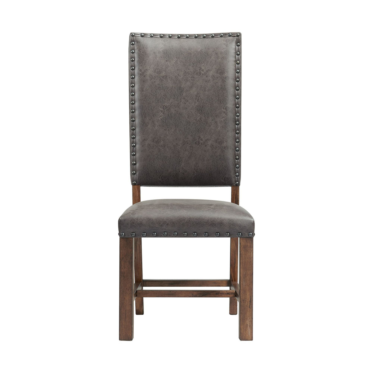 Gramercy - Silla de comedor de respaldo alto (juego de 2) - Chocolate