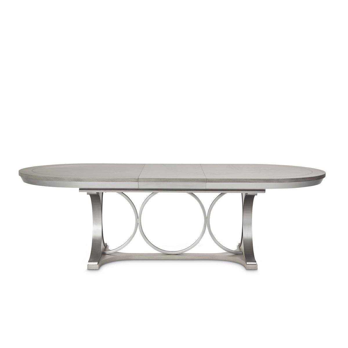 Eclipse - Mesa de comedor ovalada - Gris luna