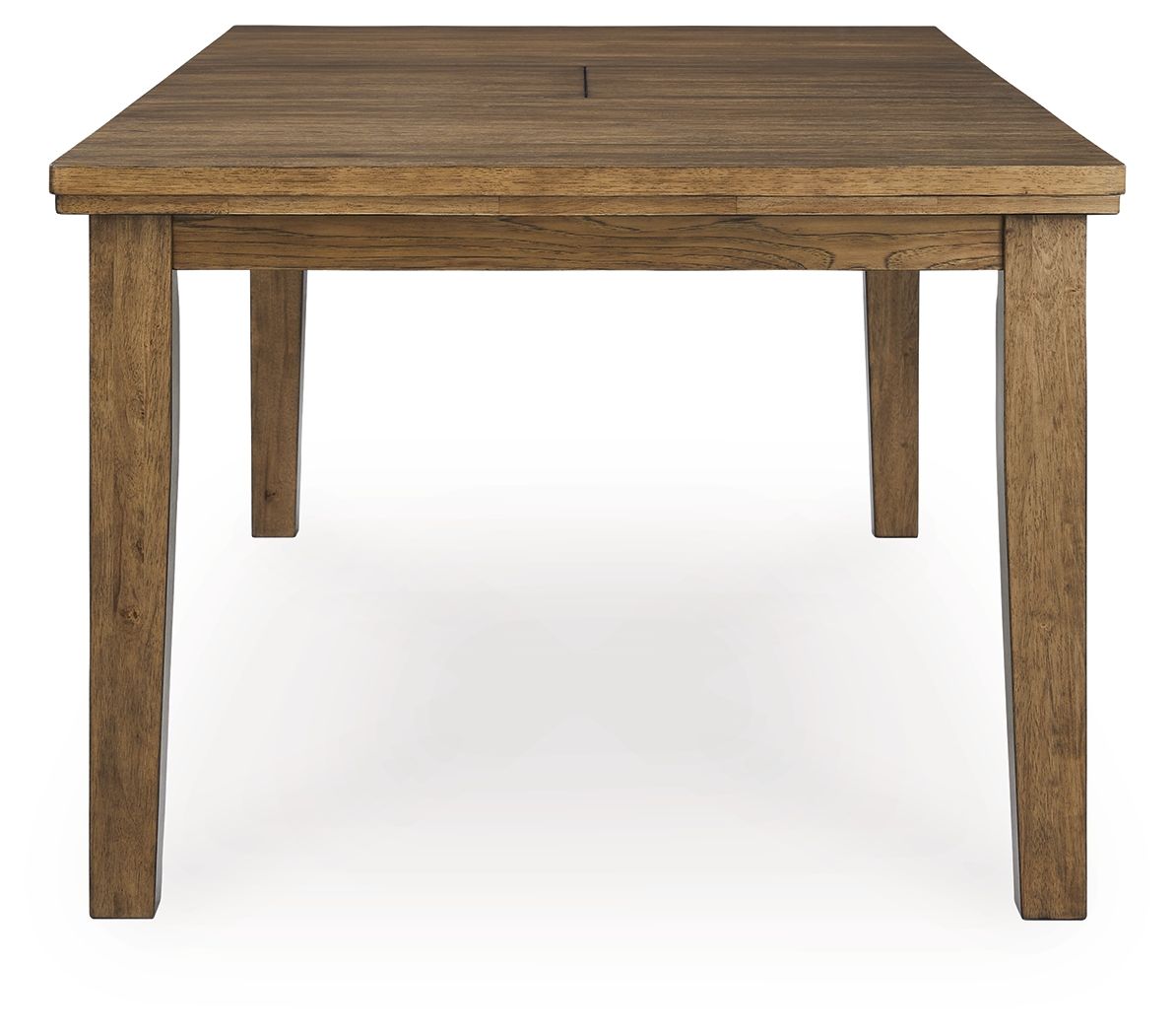 Urbinforte - Mesa de comedor con extensión tipo mariposa - Marrón claro