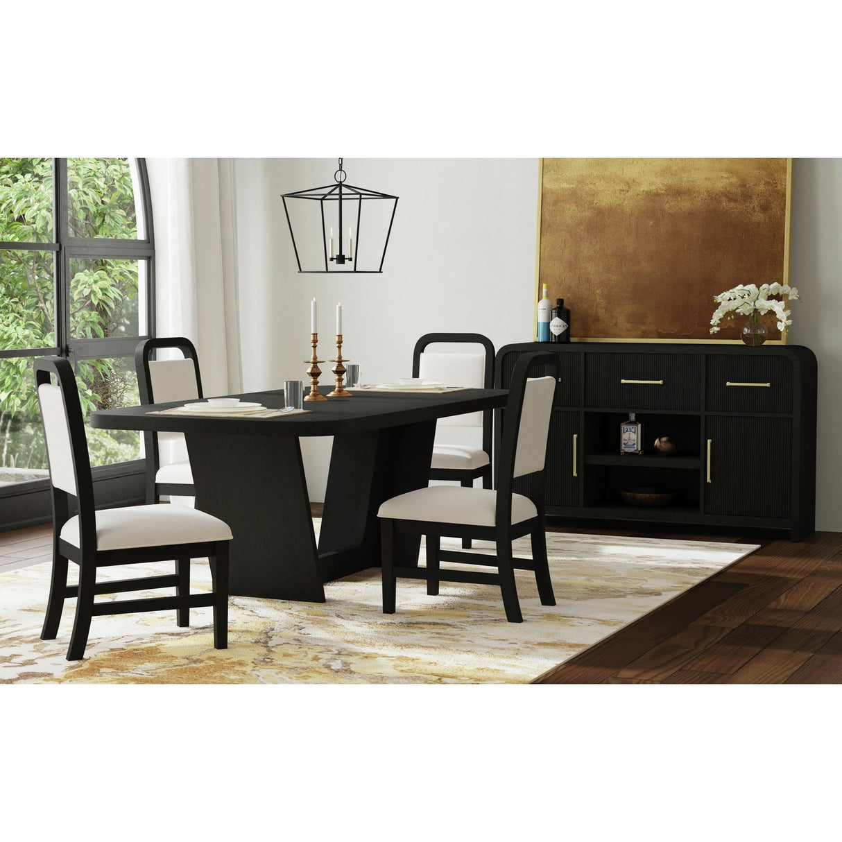 Ridgemont - Mesa de comedor rectangular