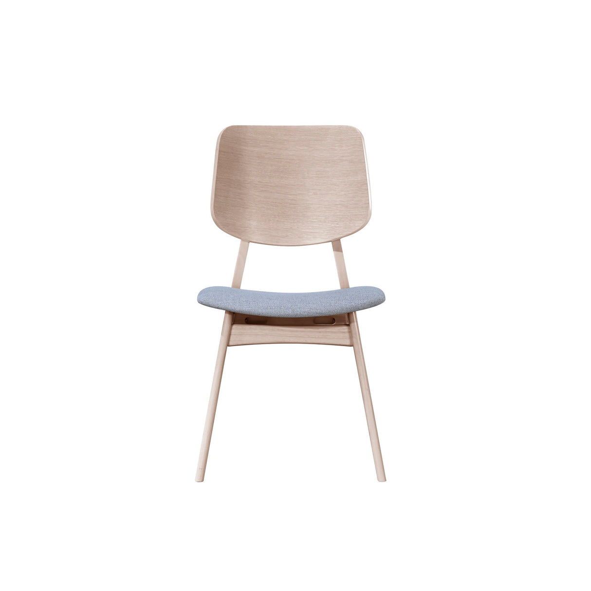 Oscar - Silla con respaldo de madera (Juego de 2)