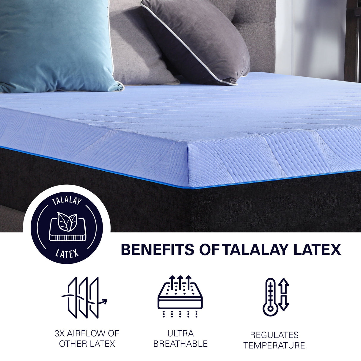 Remedy Sleep - RM Refresh-LTX 12" Latex Hybrid Mattress