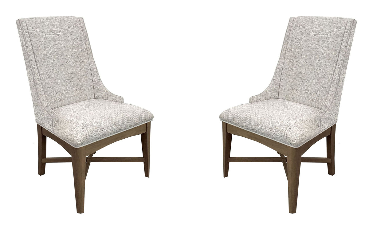 Americana Modern Dining - Host Dining Chair (Set of 2) - Cotton White alternate view 3