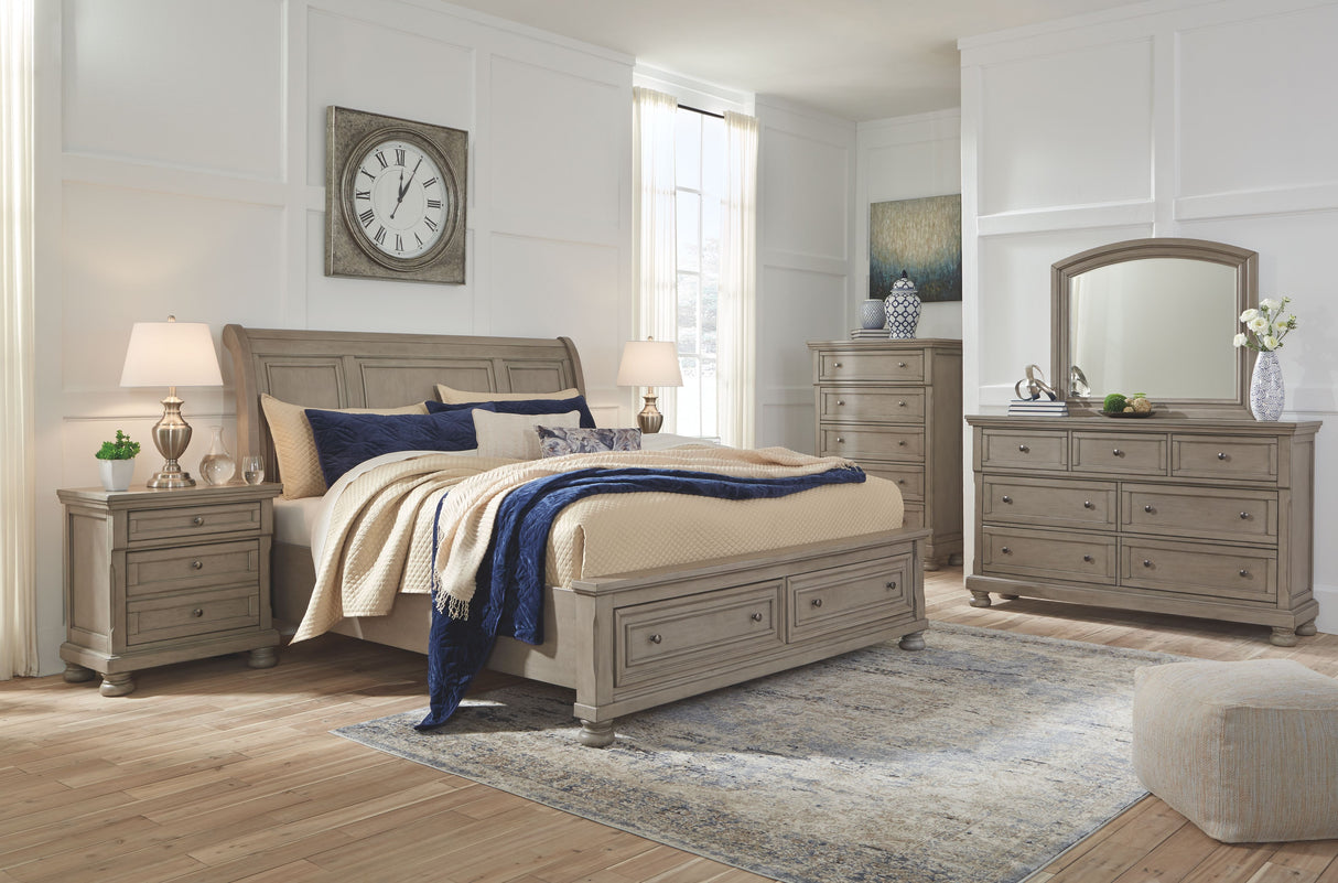 Lettner - Juego de dormitorio Sleigh