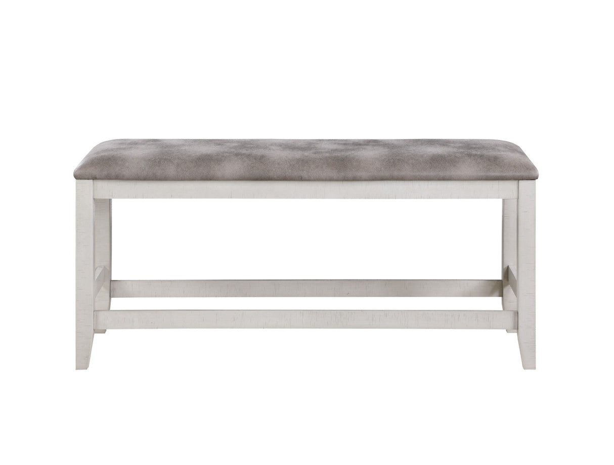 Richland - Counter Height Bench - White