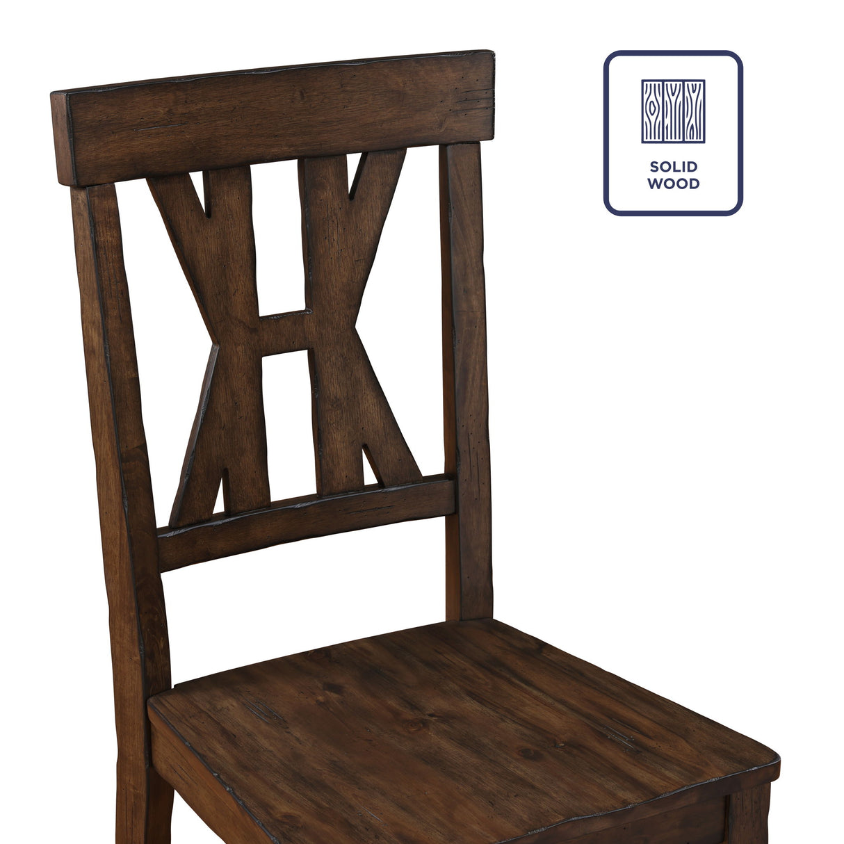 Auburn - Side Chair - Dark Brown alternate view 4