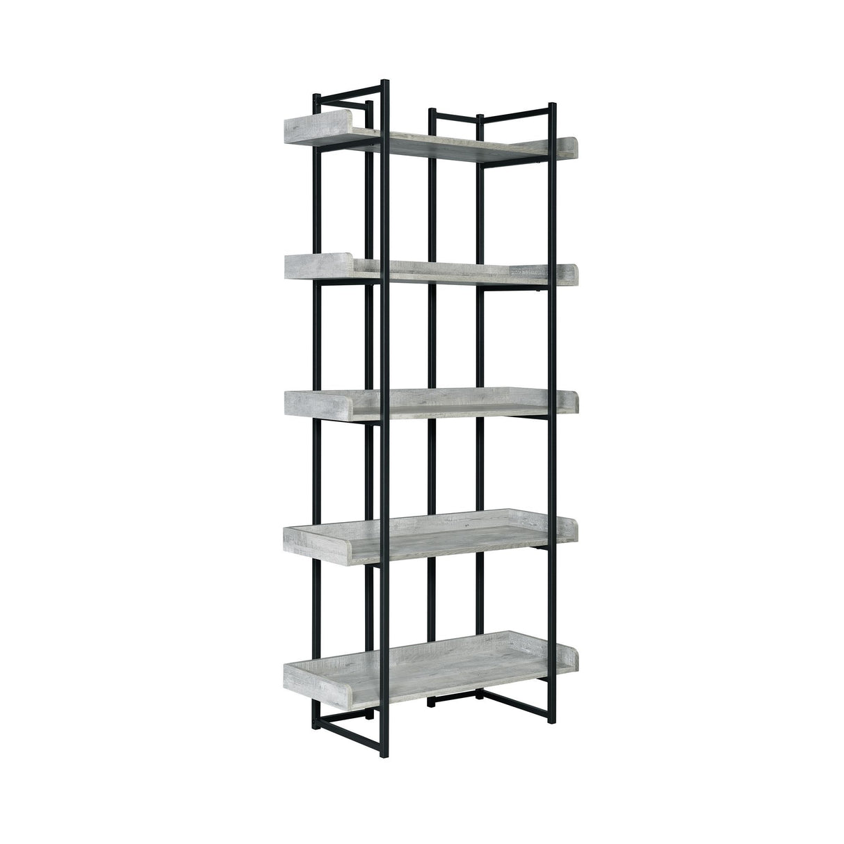 Preston - Bookshelf - Gray