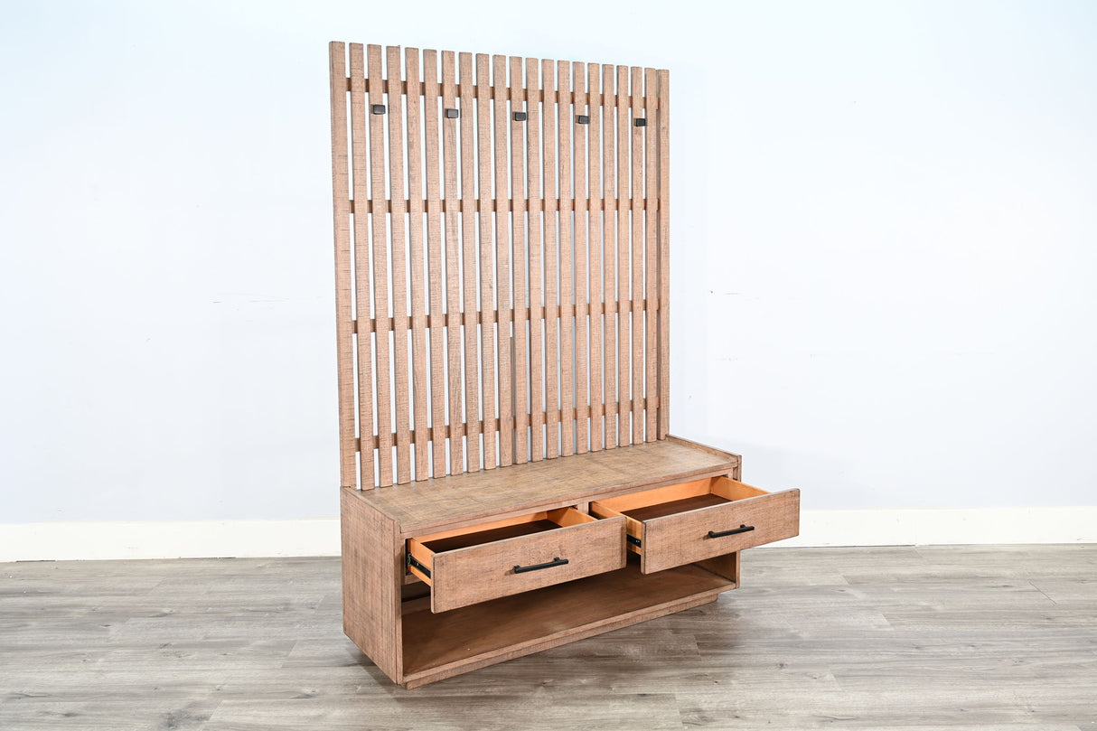 Eliza - Hall Tree With Bench