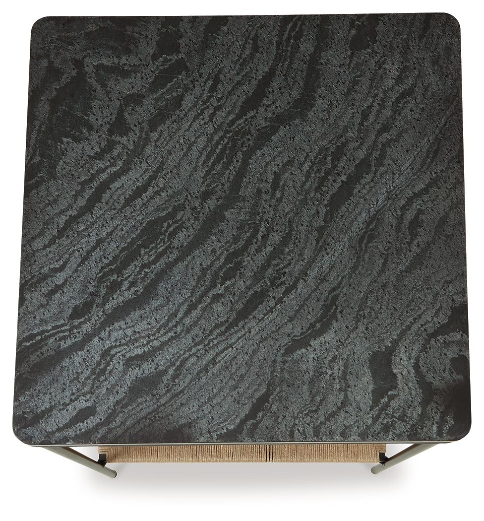 Minrich - Mesa auxiliar - Negro / Natural