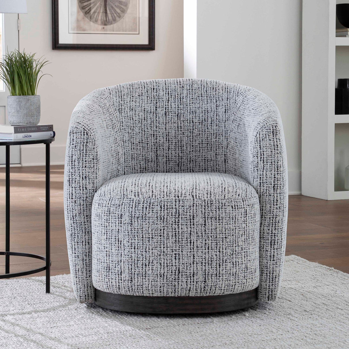 Tatum - Sillón giratorio decorativo