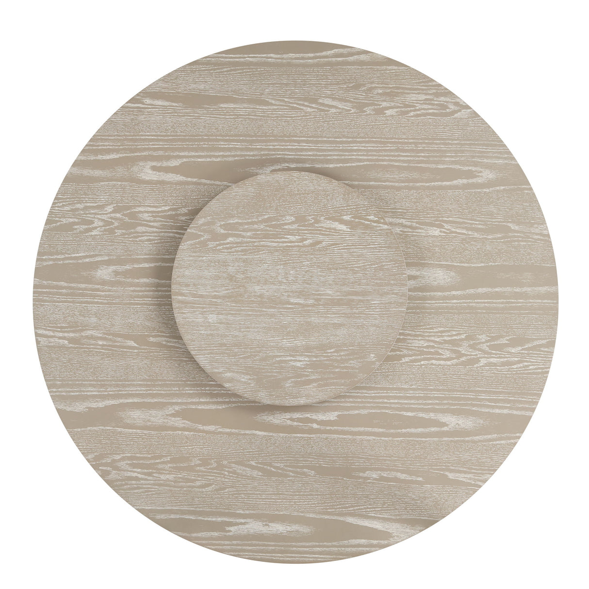 Gwendolyn - Round Table Top And Base - Beige