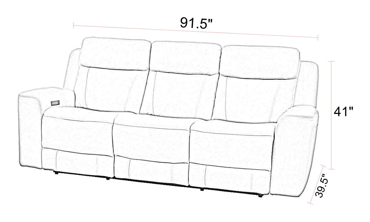 Calgary - Power Reclining Sofa Set