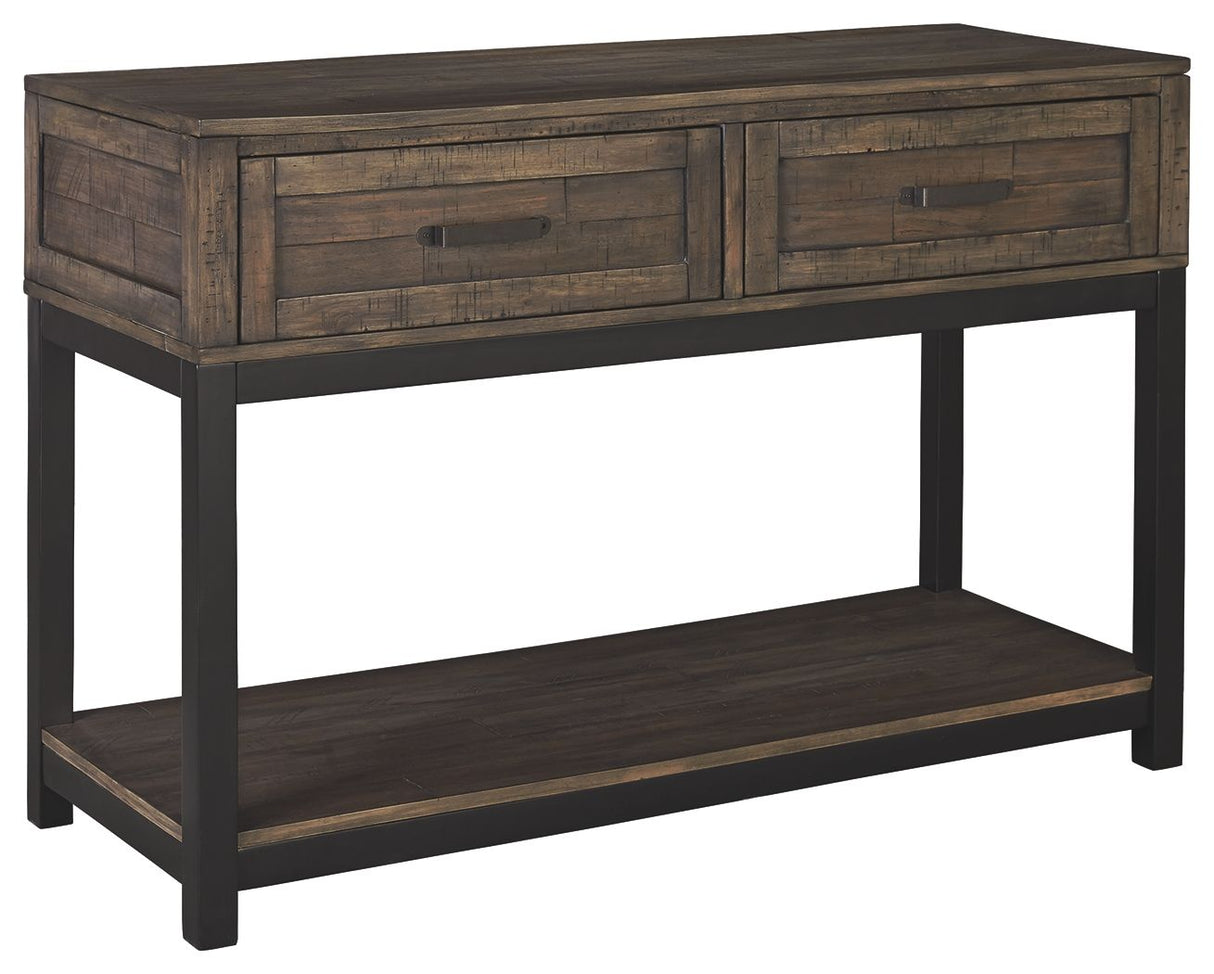 Johurst - Sofa Table - Grayish Brown