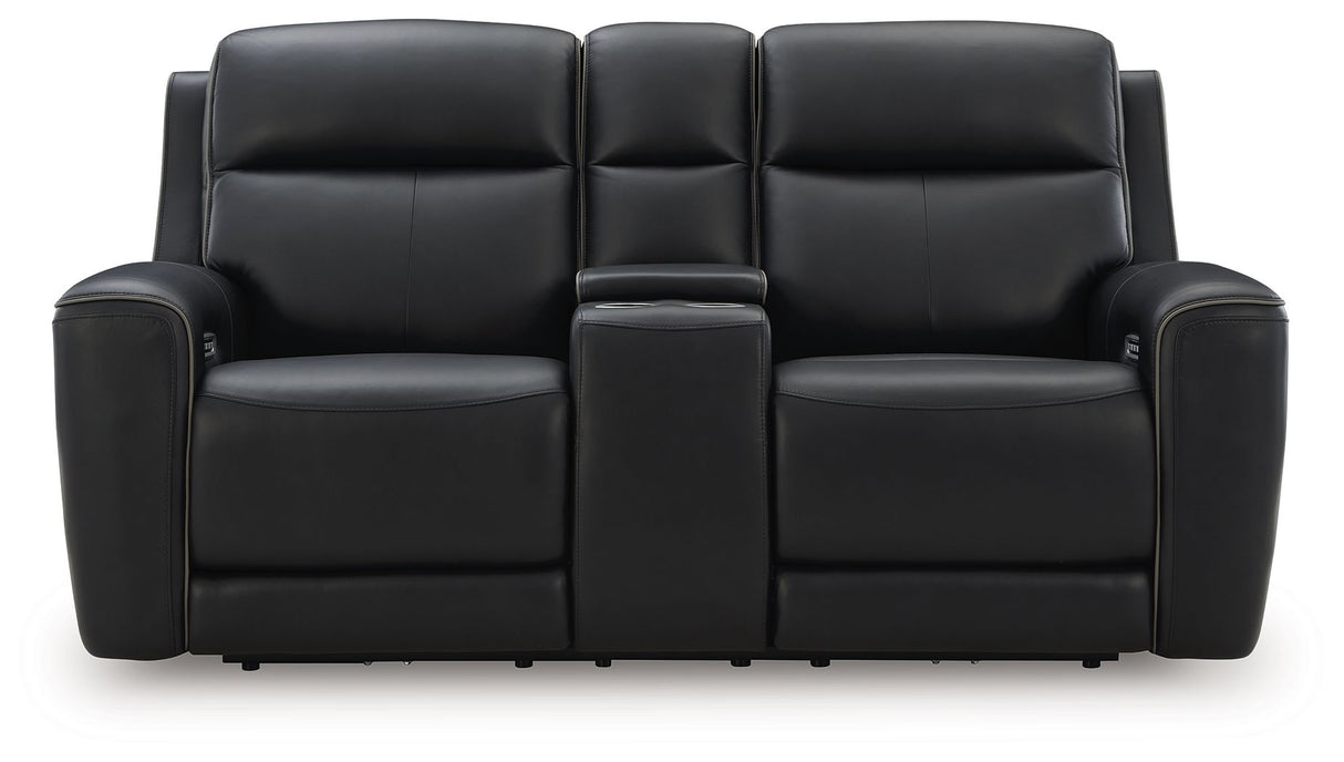 5Z-Comfort - Relaxation - Power Reclining Loveseat with Console / Adj Headrest alternate view 8